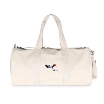 MiG-15 - Recycled Canvas Sports Bag by Stanley/Stella - natural - Front