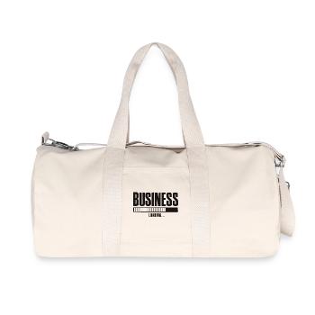 Business Loading Entreprise en ligne Affilié - Sac de sport en toile recyclée Stanley/Stella - blanc naturel - Devant