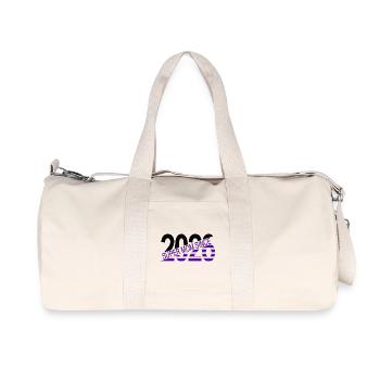 Super_mom_since_2026 - Recycled Canvas Sports Bag by Stanley/Stella - natural - Front