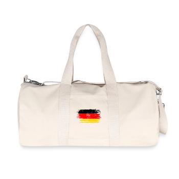 Germany - Eagle Coat of Arms Respect Gift - Recycled Canvas Sports Bag by Stanley/Stella - natural - Front