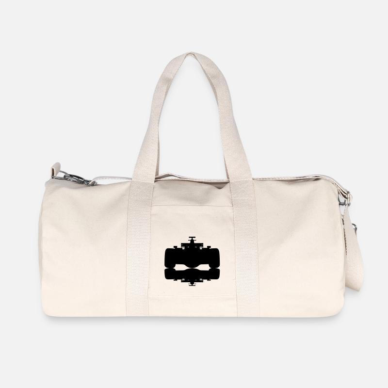 F1 # 2 - Recycelte Canvas-Sporttasche von Stanley/Stella - Naturweiß