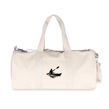 Kanuklasse Kayak Ausbildung Boot - Recycelte Canvas-Sporttasche von Stanley/Stella - Naturweiß - Vorne