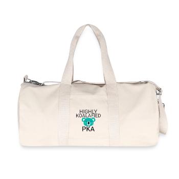 Pharmacie PKA Koalafied - Sac de sport en toile recyclée Stanley/Stella - blanc naturel - Devant