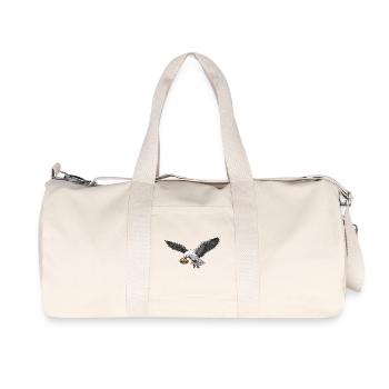 Boulderer Colorsplash Boulder Bouldering - Recycled Canvas Sports Bag by Stanley/Stella - natural - Front