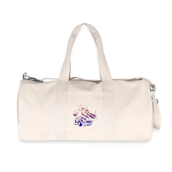 Absturz-Modus Gamer - Recycelte Canvas-Sporttasche von Stanley/Stella - Naturweiß - Vorne
