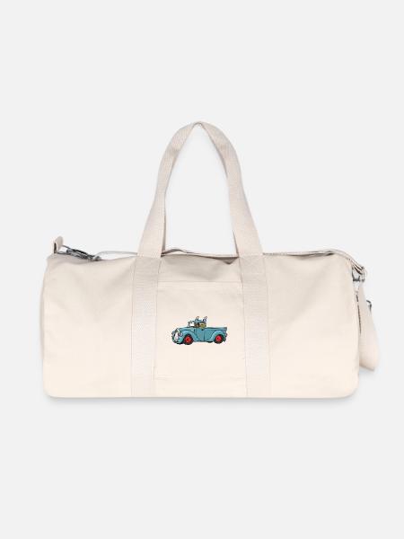 Pick Up - Recycelte Canvas-Sporttasche von Stanley/Stella - Naturweiß