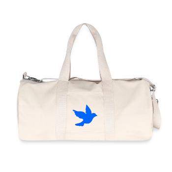 Dove of peace - Recycled Canvas Sports Bag by Stanley/Stella - natural - Front