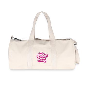 10th Birthday Gift, 10 Years Old, For Boys & Girls - Recycled Canvas Sports Bag by Stanley/Stella - natural - Front