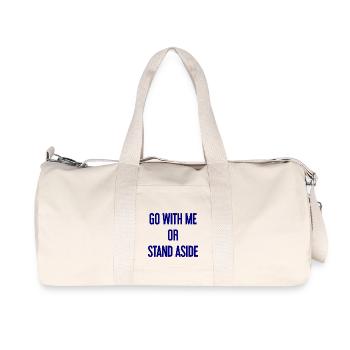 Walk with or aside - Recycled Canvas Sports Bag by Stanley/Stella - natural - Front