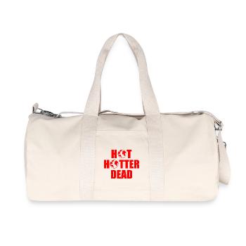 Hot hotter dead - Recycled Canvas Sports Bag by Stanley/Stella - natural - Front