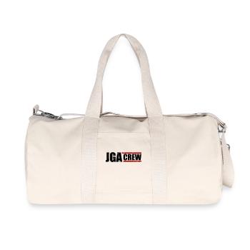 Jga Crew Junggesellenabschied - Recycelte Canvas-Sporttasche von Stanley/Stella - Naturweiß - Vorne