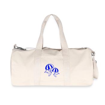2 Flying Caterpillars Umbrella Team Friends Holiday - Recycled Canvas Sports Bag by Stanley/Stella - natural - Front