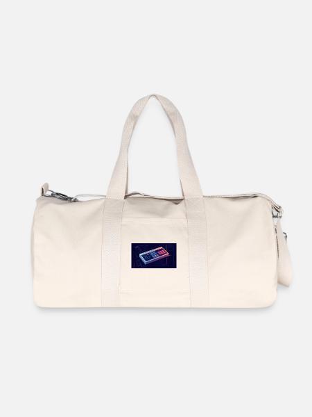 Konsole 80 - Recycelte Canvas-Sporttasche von Stanley/Stella - Naturweiß