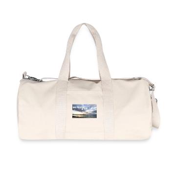 Plage Coucher de soleil Amour Majorque Can Picafort - Sac de sport en toile recyclée Stanley/Stella - blanc naturel - Devant