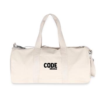 Code Oranje - Nederland - Netherlands Niederlande - Recycled Canvas Sports Bag by Stanley/Stella - natural - Front