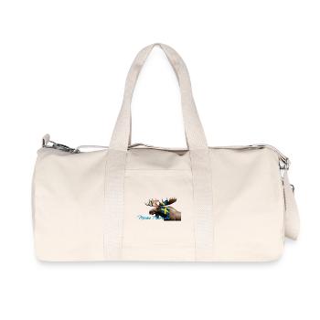 Meine Therapie Schwedenmoose - Recycelte Canvas-Sporttasche von Stanley/Stella - Naturweiß - Vorne