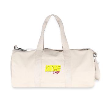 Dortmund Eving Shirt, Ruhrpott Kult Badelatschen - Recycelte Canvas-Sporttasche von Stanley/Stella - Naturweiß - Vorne