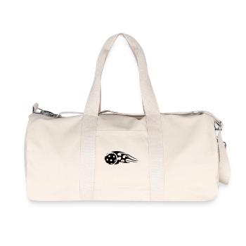 Unihockey_1clr - Sac de sport en toile recyclée Stanley/Stella - blanc naturel - Devant