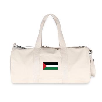 Palestine - Recycled Canvas Sports Bag by Stanley/Stella - natural - Front