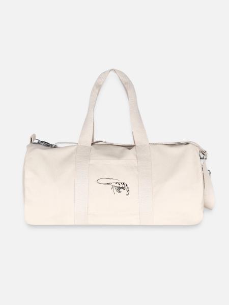 Garnele - Recycelte Canvas-Sporttasche von Stanley/Stella - Naturweiß