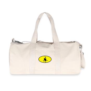 Logo de freestyle ski - Sac de sport en toile recyclée Stanley/Stella - blanc naturel - Devant