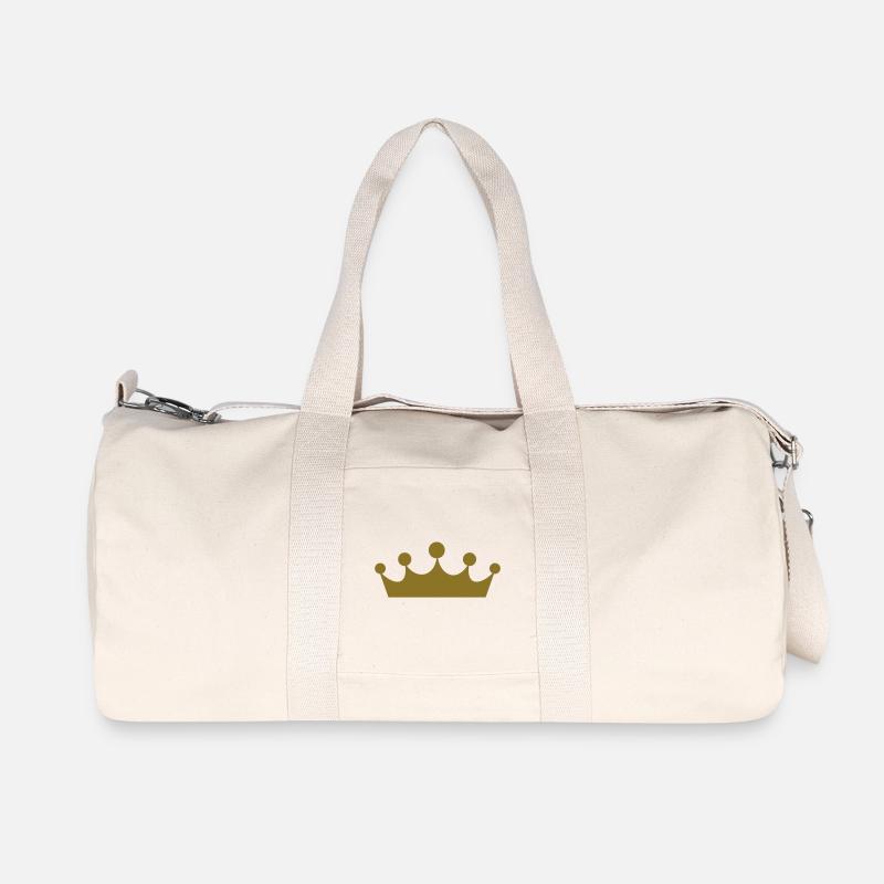 crown 16 plain 2010 10 05 1c - Recycelte Canvas-Sporttasche von Stanley/Stella - Naturweiß