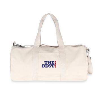 Coach / Entraîneur: Le meilleur entraîneur - Sac de sport en toile recyclée Stanley/Stella - blanc naturel - Devant