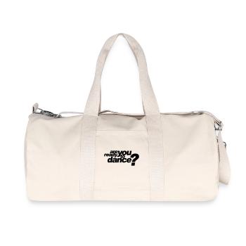 Are You Ready To Dance ? - Sac de sport en toile recyclée Stanley/Stella - blanc naturel - Devant