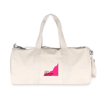 En cas de doute pédaler dehors - cyclistes solution - Sac de sport en toile recyclée Stanley/Stella - blanc naturel - Devant