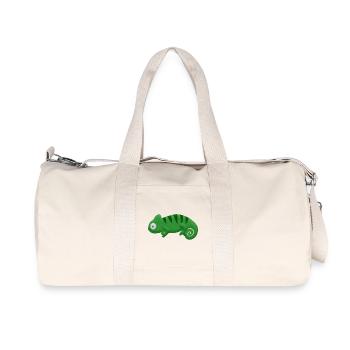 Felt Chameleon - Recycled Canvas Sports Bag by Stanley/Stella - natural - Front