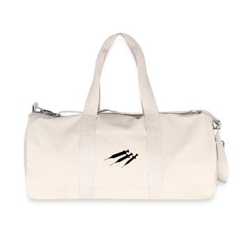 hospital medical syringe syringe - Recycled Canvas Sports Bag by Stanley/Stella - natural - Front