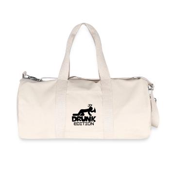 drunk_edition_f1 - Sac de sport en toile recyclée Stanley/Stella - blanc naturel - Devant