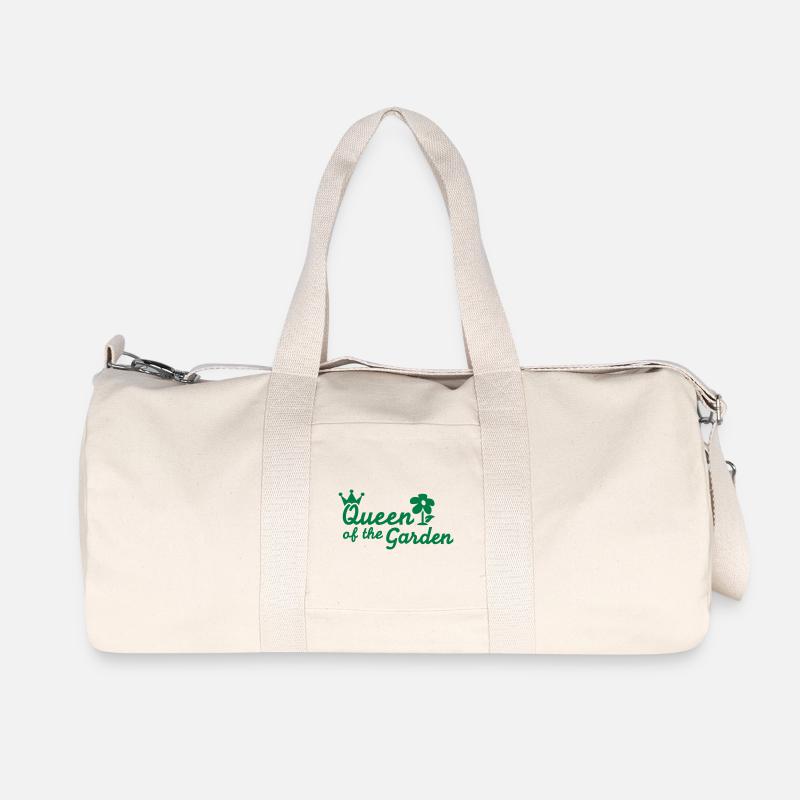 Gärtnerin - Recycelte Canvas-Sporttasche von Stanley/Stella - Naturweiß