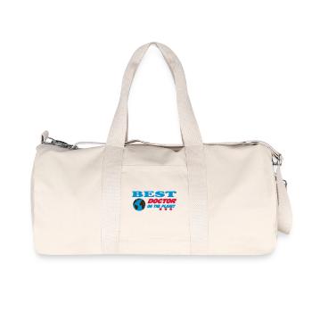 Best doctor on the planet - Sac de sport en toile recyclée Stanley/Stella - blanc naturel - Devant