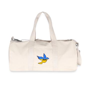 Ukraine - Recycled Canvas Sports Bag by Stanley/Stella - natural - Front