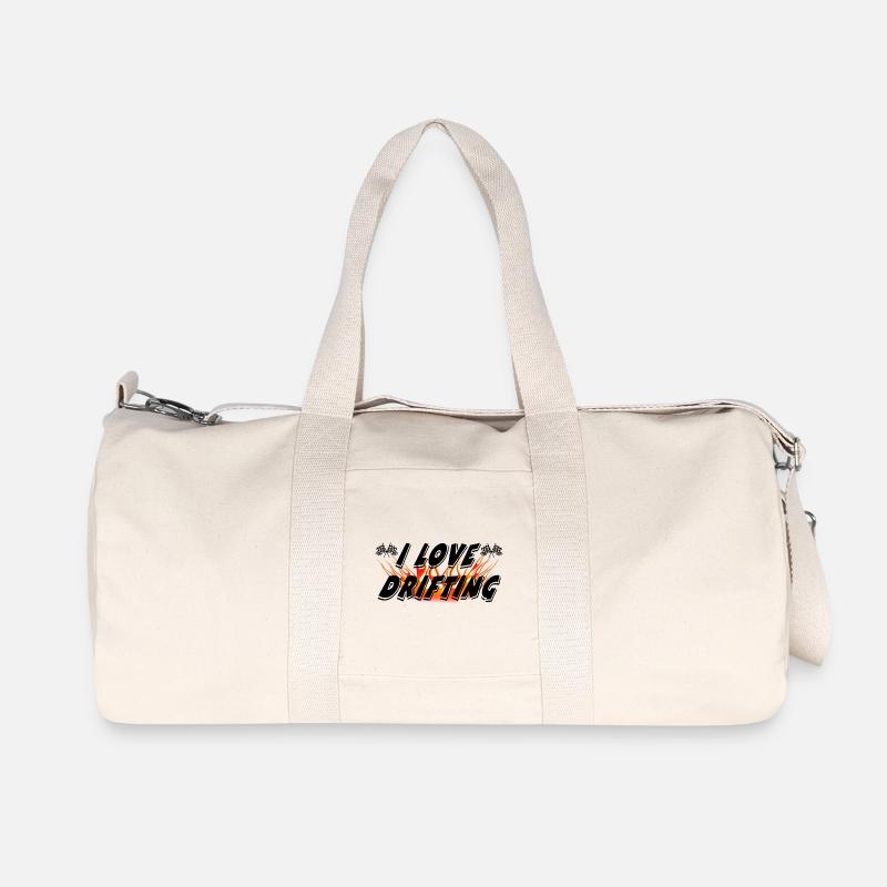 Auto - Recycelte Canvas-Sporttasche von Stanley/Stella - Naturweiß