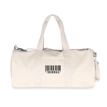 Thurnau Bayern - Recycelte Canvas-Sporttasche von Stanley/Stella - Naturweiß - Vorne