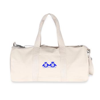 Pinguin zwei Freunde 2 Team Paar halten Hände Crew - Recycelte Canvas-Sporttasche von Stanley/Stella - Naturweiß - Vorne