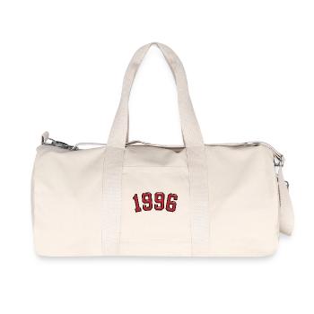 Year of birth sport 1996 - Recycled Canvas Sports Bag by Stanley/Stella - natural - Front