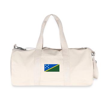 Îles Salomon - Sac de sport en toile recyclée Stanley/Stella - blanc naturel - Devant