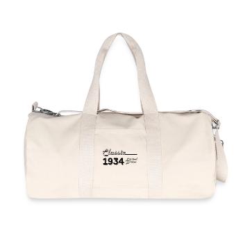 Klassische 1934 Limited Edition - Recycelte Canvas-Sporttasche von Stanley/Stella - Naturweiß - Vorne
