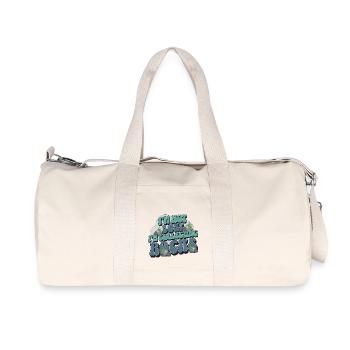 Géologue collectionneur de pierres - Sac de sport en toile recyclée Stanley/Stella - blanc naturel - Devant