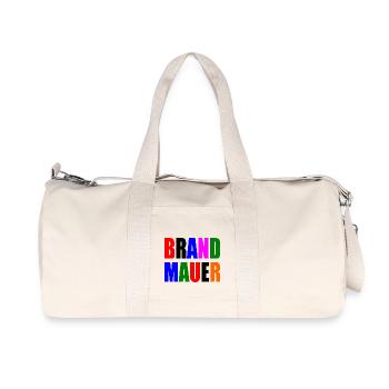 brandmauer - Recycelte Canvas-Sporttasche von Stanley/Stella - Naturweiß - Vorne