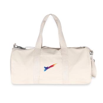 L’amour au-delà du CHIEN - Sac de sport en toile recyclée Stanley/Stella - blanc naturel - Devant