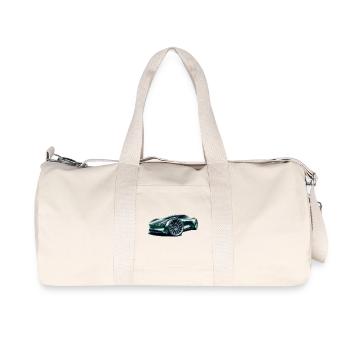 Futuristic super car - Recycled Canvas Sports Bag by Stanley/Stella - natural - Front