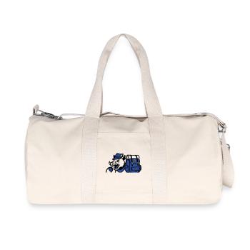 Logo du sac à dos Sanglier sauvage - Sac de sport en toile recyclée Stanley/Stella - blanc naturel - Devant