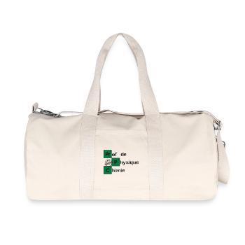 Elu prof de l'année - Physique Chimie - Sac de sport en toile recyclée Stanley/Stella - blanc naturel - Devant