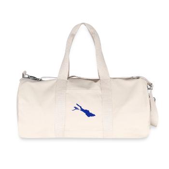 Bodensee - Recycelte Canvas-Sporttasche von Stanley/Stella - Naturweiß - Vorne