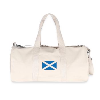 Flag of Scotland - The Saltire - Recycled Canvas Sports Bag by Stanley/Stella - natural - Front
