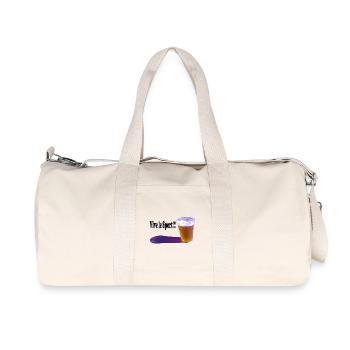 sport - Sac de sport en toile recyclée Stanley/Stella - blanc naturel - Devant